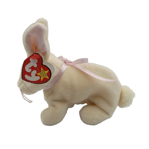 Ty Beanie Baby - Nibbler the Bunny Rabbit 1998 - Picture 5 of 11